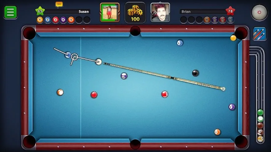 Captura de ecrã de 8 Ball Pool