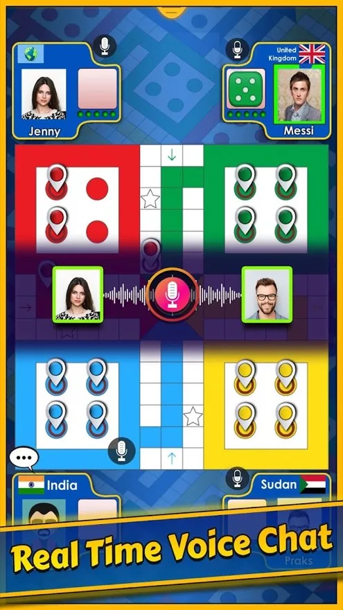 Captura de ecrã de Ludo King