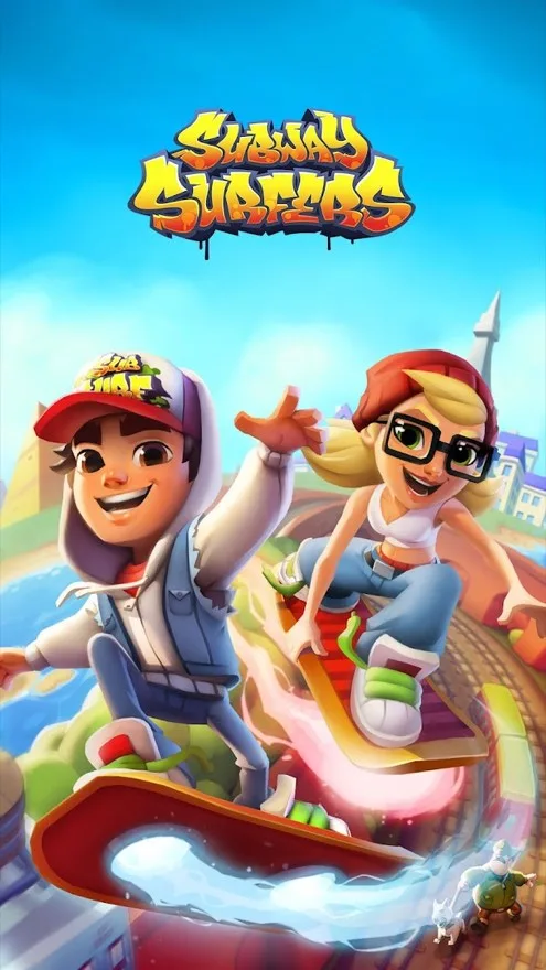 Captura de ecrã de Subway Surfers