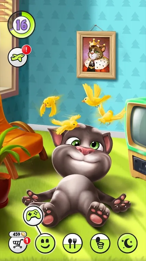 Captura de ecrã de My Talking Tom